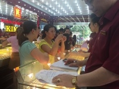Thông tin thị trường vàng sáng 16.5.2018: Vàng tụt dốc