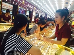 Thông tin thị trường vàng sáng 9.4.2019: Vàng thế giới tăng vọt, trong nước nhích nhẹ