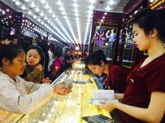 Thông tin thị trường vàng sáng 16.4.2019: Sau kỳ nghỉ lễ vàng trong nước đồng loạt giảm