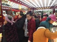 Thông tin thị trường vàng sáng 3.2.2020: Giá vàng không tăng ngày Vía thần tài
