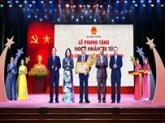 Tổng Giám đốc Cao Kim Trọng vinh được Chủ tịch nước trao tặng danh hiệu Nghệ nhân Ưu tú