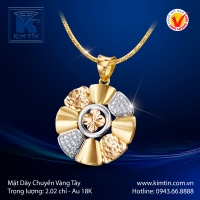 Mặt Dây Chuyền Vàng Tây 18K