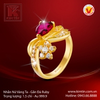 Nhẫn Nữ Vàng 24K
