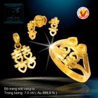 Bộ trang sức vàng 24 K