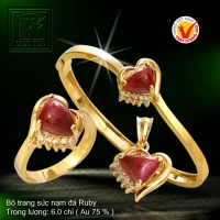 Bộ vàng màu 18K