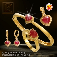 Bộ vàng màu 18K