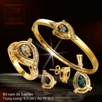 Bộ vàng màu 18K