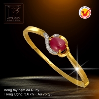 Vòng tay nạm Ruby