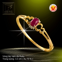 Vòng tay nạm Ruby