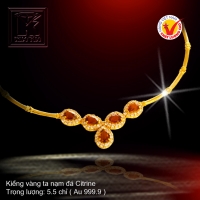 Kiềng cổ vàng 24K