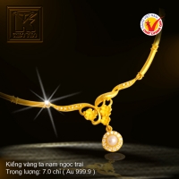 Kiềng cổ vàng 24K