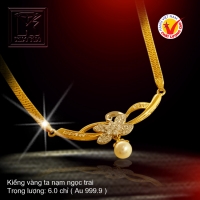 Kiềng cổ vàng 24K