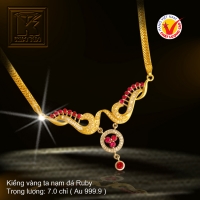 Kiềng cổ vàng 24K