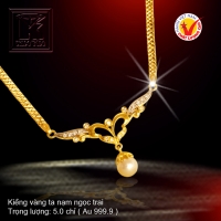 Kiềng cổ vàng 24K