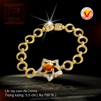 Lắc tay vàng 18 K