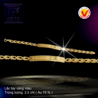 Lắc tay vàng 18 K