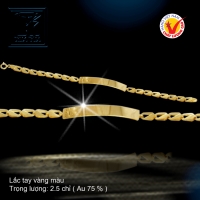 Lắc tay vàng 18 K