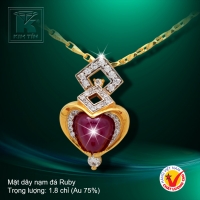 Mặt dây vàng 18K