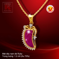 Mặt dây vàng 18K