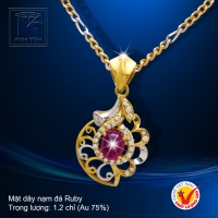 Mặt dây vàng 18K