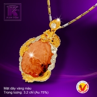 Mặt dây vàng 18K