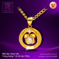 Mặt dây vàng 14K