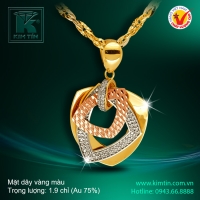 Mặt dây vàng 18K