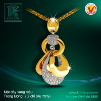 Mặt dây vàng 18K