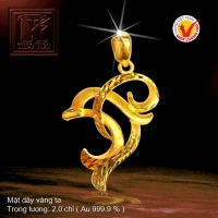 Mặt dây vàng 24K