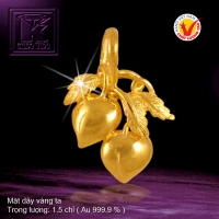 Mặt dây vàng 24K