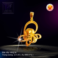 Mặt dây vàng 24K