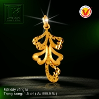 Mặt dây vàng 24K