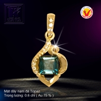 Mặt dây vàng 18 K