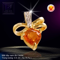 Mặt dây vàng 18K