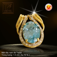 Mặt dây vàng 18K