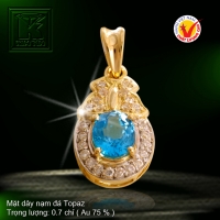 Mặt dây vàng 18K