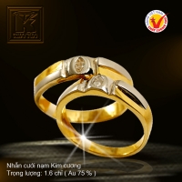 Nhẫn cưới vàng 18K