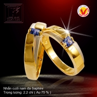 Nhẫn cưới vàng 18K