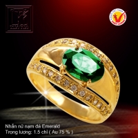 Nhẫn nữ vàng màu 18K