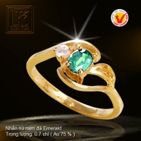 Nhẫn nữ vàng màu 18K