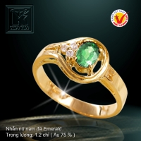 Nhẫn nữ vàng màu 18K