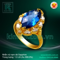 Nhẫn nữ nạm đá Sapphire