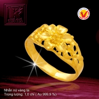 Nhẫn nữ vàng 24K