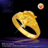 Nhẫn nữ vàng 24K