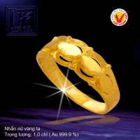 Nhẫn nữ vàng 24K