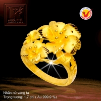 Nhẫn nữ vàng 24K