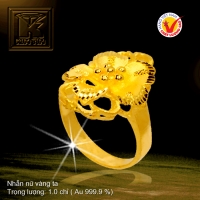 Nhẫn nữ vàng 24K