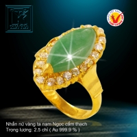 Nhẫn nữ vàng 24 K