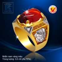 Nhẫn nam vàng 18k