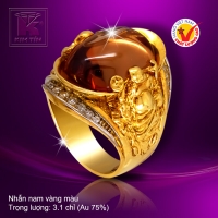 Nhẫn nam vàng 18k